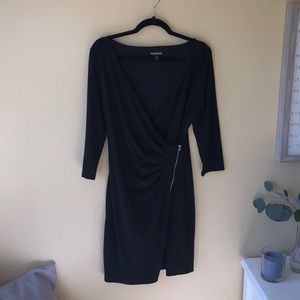 Black Express Bodycon Dress